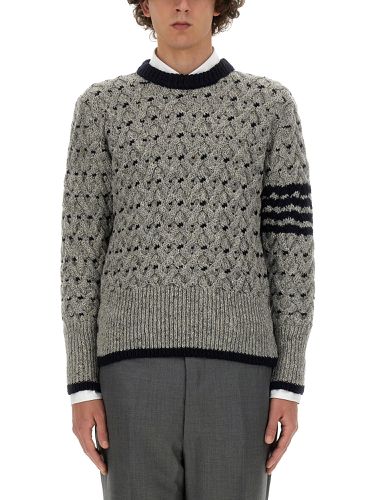 Thom browne wool and mohair sweater - thom browne - Modalova
