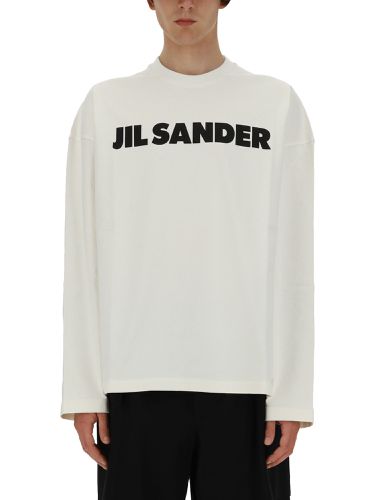 Jil sander t-shirt with logo - jil sander - Modalova
