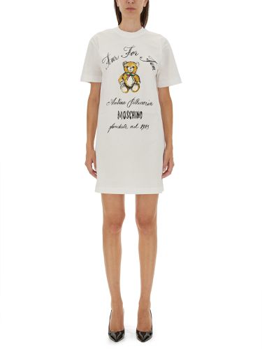 Moschino dress with logo - moschino - Modalova