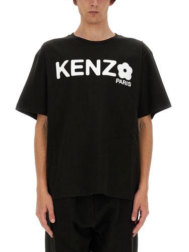 Kenzo logo print t-shirt - kenzo - Modalova
