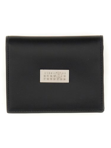 Wallet with logo - mm6 maison margiela - Modalova