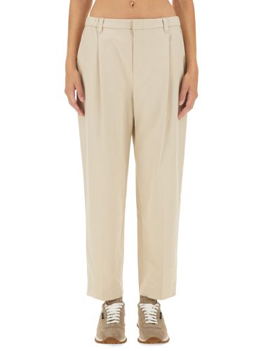 Cropped fit pants - brunello cucinelli - Modalova