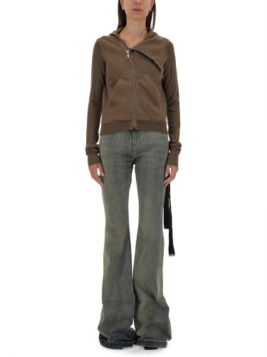 Rick owens drkshdw zip sweatshirt - rick owens drkshdw - Modalova