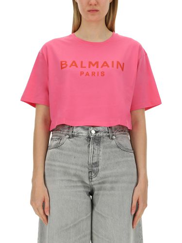 Balmain t-shirt with logo - balmain - Modalova