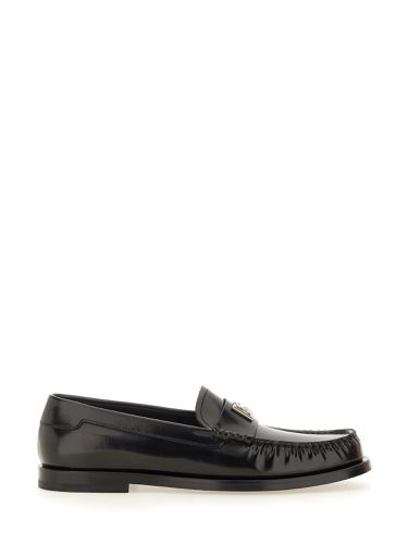 Dolce & gabbana loafer with logo - dolce & gabbana - Modalova