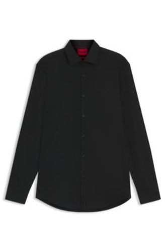 Chemise Slim Fit en popeline de coton facile à repasser - HUGO - Modalova
