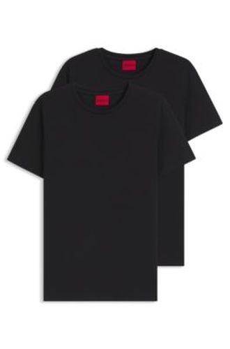 Lot de deux t-shirts Slim en coton stretch - HUGO - Modalova