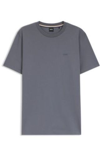 T-shirt en jersey de coton avec logo - Boss - Modalova
