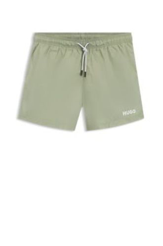 Short de bain à imprimé logo contrasté - HUGO - Modalova