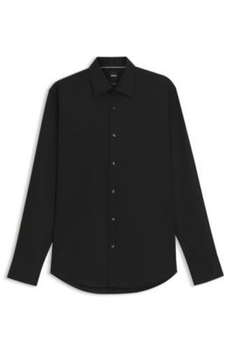 Chemise Regular Fit en popeline de coton facile à repasser - Boss - Modalova