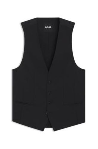 Gilet Slim en mohair stretch - Boss - Modalova