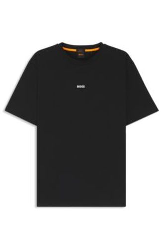T-shirt Relaxed à logo imprimé à effet superposé - Boss - Modalova