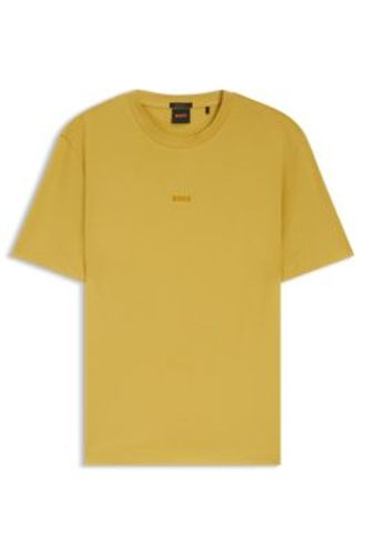 T-shirt Relaxed à logo imprimé à effet superposé - Boss - Modalova