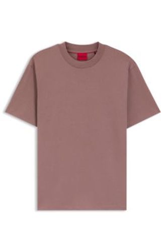 T-shirt Relaxed avec logo central - HUGO - Modalova