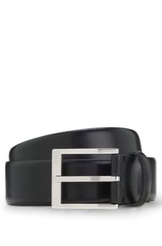 Ceinture confectionnée en Italie avec boucle logotée - Boss - Modalova