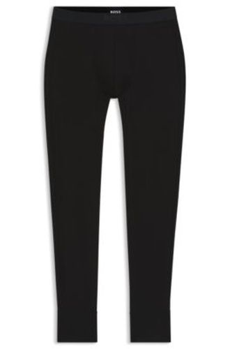 Caleçon long thermique avec taille logotée - Boss - Modalova