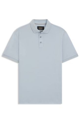 Polo Regular en coton italien mercerisé - Boss - Modalova