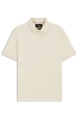 Polo Regular en coton italien mercerisé - Boss - Modalova