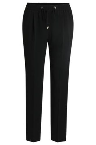 Pantalon Regular en crêpe japonais - Boss - Modalova