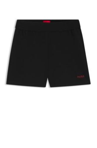 Short en tissu stretch à logo imprimé - HUGO - Modalova
