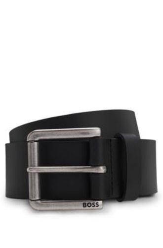 Ceinture en cuir lisse avec boucle à ardillon - Boss - Modalova