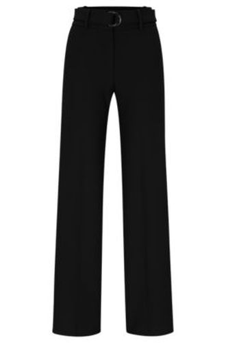 Pantalon Regular Fit avec ceinture ajustable avec boucle en D - HUGO - Modalova