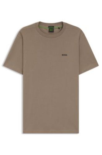 T-shirt en coton stretch - Boss - Modalova