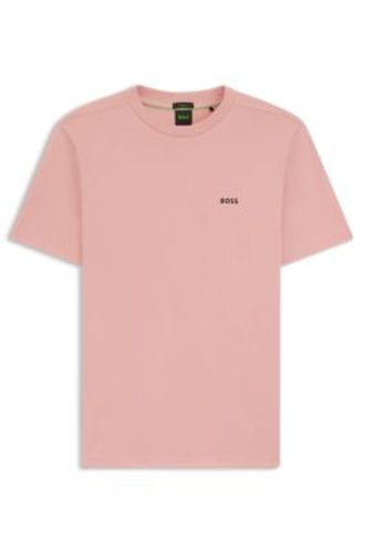 T-shirt en coton stretch - Boss - Modalova
