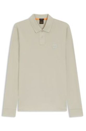 Polo Slim en piqué de coton stretch - Boss - Modalova