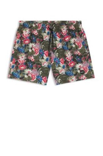 Short de bain avec imprimé intégral - Boss - Modalova