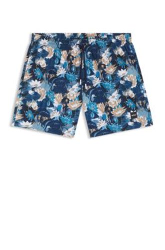 Short de bain avec imprimé intégral - Boss - Modalova