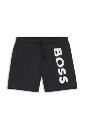 Short de bain à séchage rapide avec logo imprimé - Boss - Modalova
