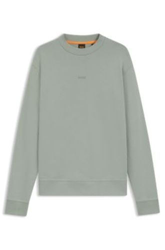 Sweat en molleton avec logo imprimé - Boss - Modalova