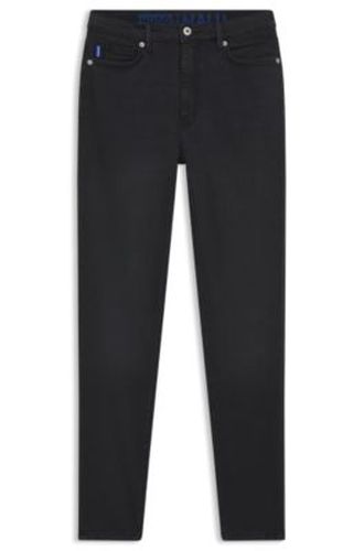 Jean Skinny en denim noir stretch - HUGO - Modalova