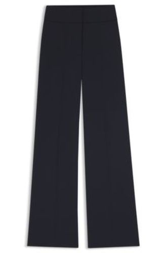 Pantalon Regular évasé à taille haute - HUGO - Modalova