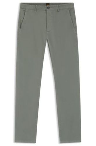 Pantalon Slim en satin stretch surteint - Boss - Modalova
