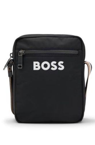 Sac à bandoulière texturé à logo - Boss - Modalova
