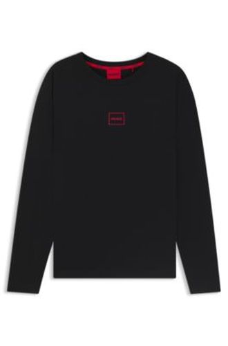 Top de vêtements de détente en coton stretch à logo - HUGO - Modalova