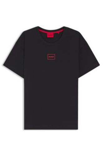 Top Relaxed avec logo imprimé à haute densité - HUGO - Modalova