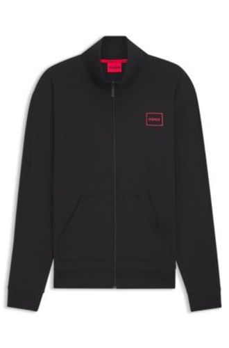 Veste de détente Relaxed en coton stretch - HUGO - Modalova
