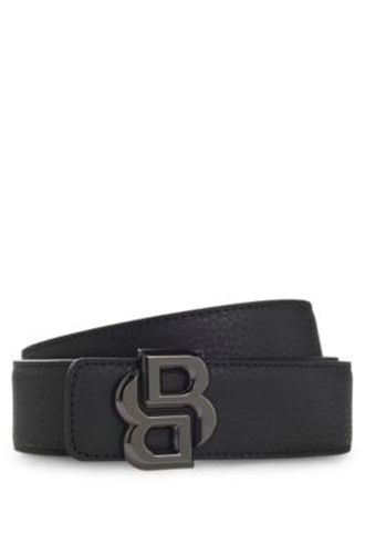 Ceinture réversible en cuir italien avec boucle à monogramme Double B - Boss - Modalova