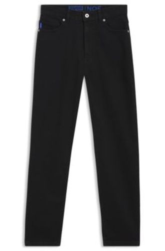 Jean Mom en denim stretch noir - HUGO - Modalova