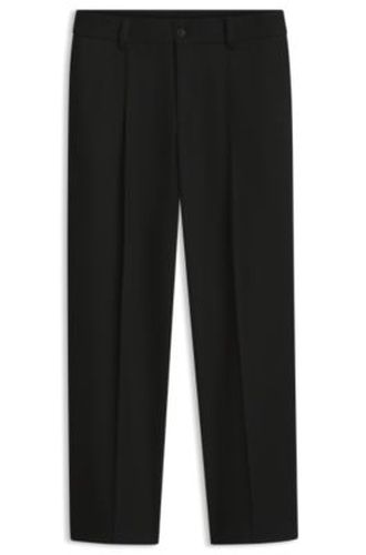 Pantalon Modern en twill stretch avec plis sur le devant - HUGO - Modalova