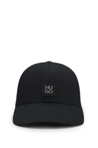 Casquette en twill de coton à logo revisité - HUGO - Modalova