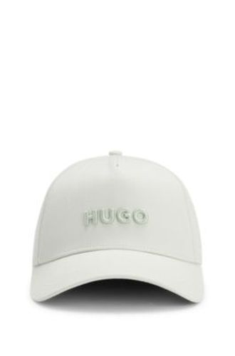 Casquette en twill de coton avec logo - HUGO - Modalova