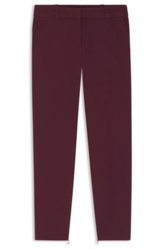 Pantalon Slim à fermeture éclair au bas des jambes - HUGO - Modalova