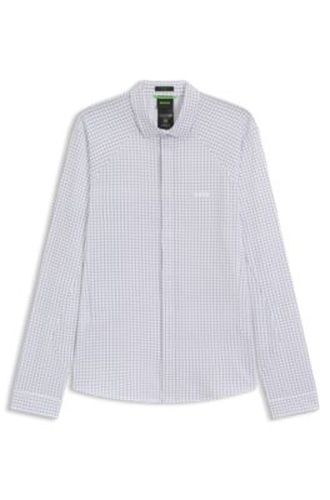 Chemise Regular en maille de piqué de coton - Boss - Modalova