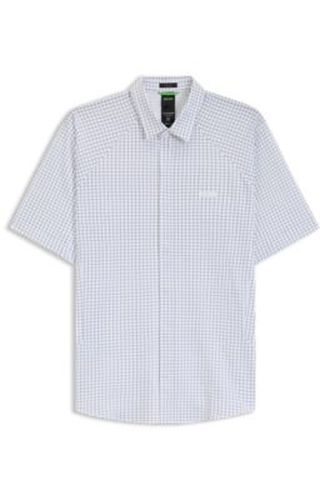 Chemise Regular en maille de piqué de coton - Boss - Modalova