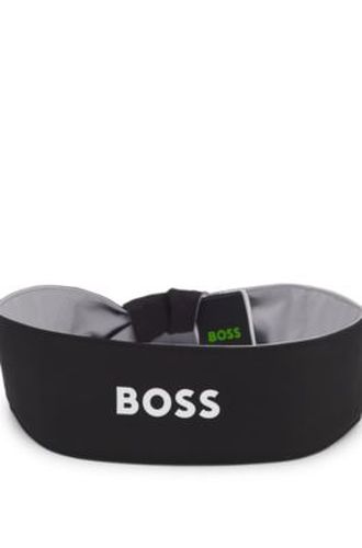 Bandeau de sport en twill stretch avec logo imprimé - Boss - Modalova