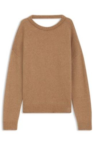 Pull Oversize en laine mélangée - HUGO - Modalova